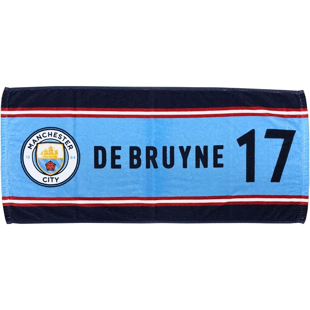 Manchester City Face Towel #17 DE BRUYNE MC53281