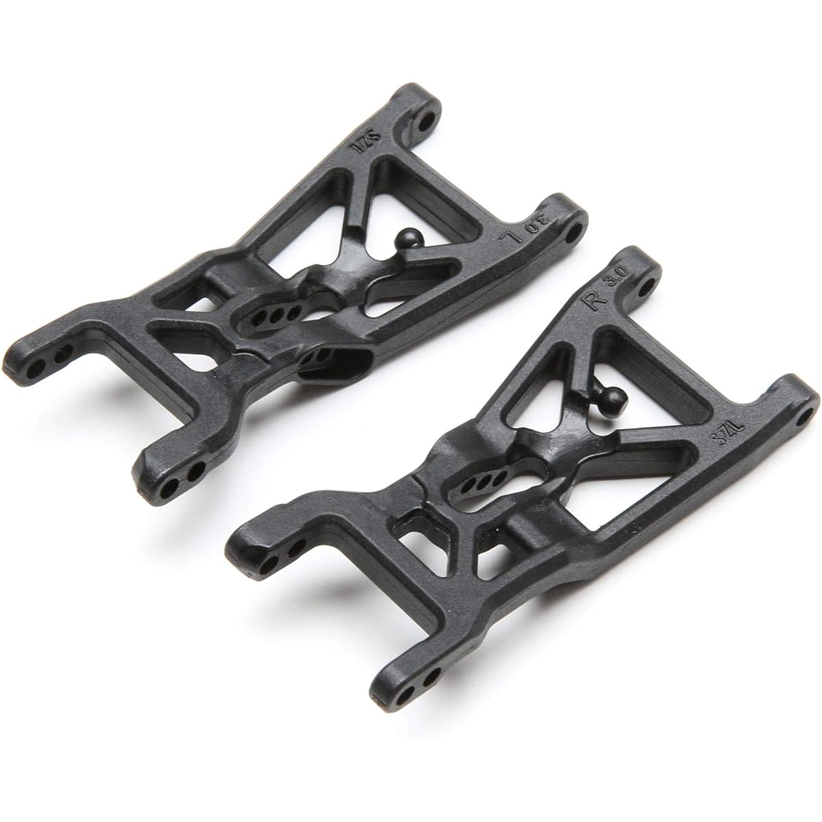Team Losi Front Arm Set, Stiffezel: 22 5.0