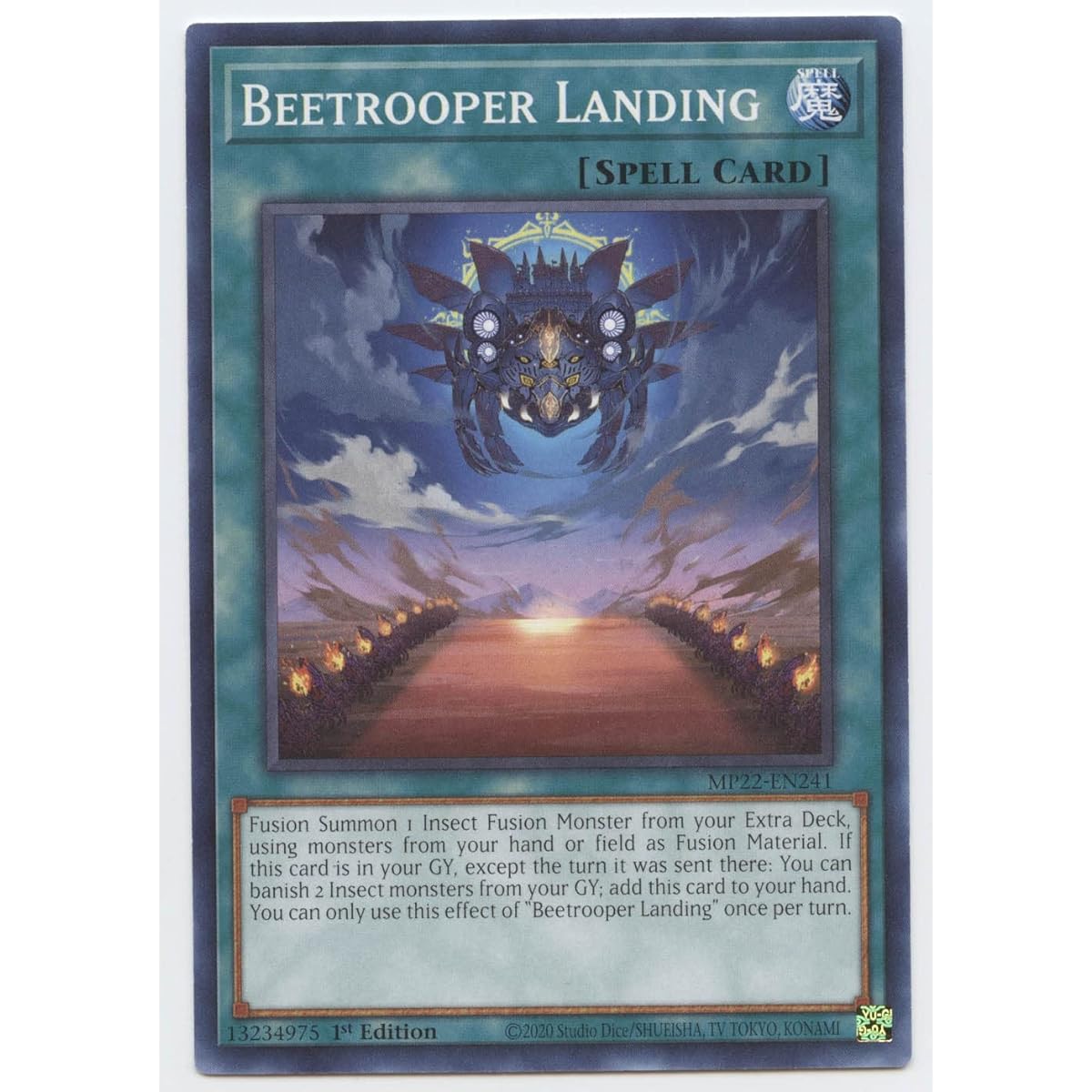 Beetle Trooper Landing - MP22 - EN241 - Common - 1st Edition.
