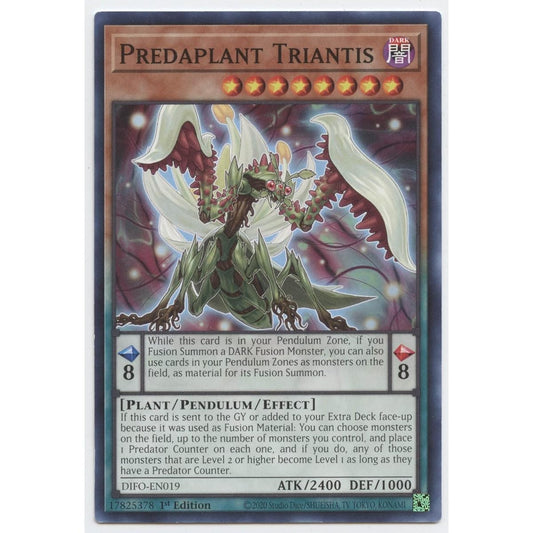 Predatory Plant Triantis - DIFO-EN019 - Common - First Edition