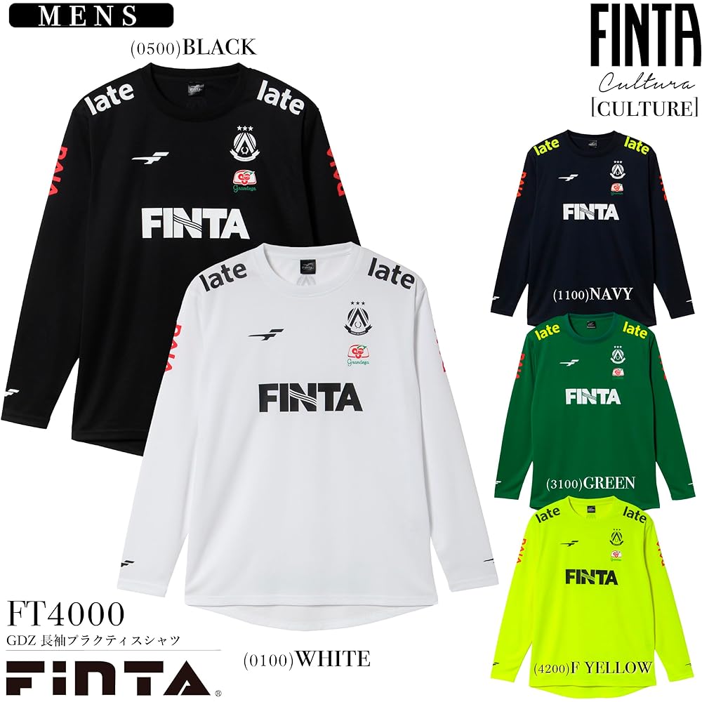 [Finta] FINTA Soccer Futsal Long Sleeve Practice Shirt FT4000