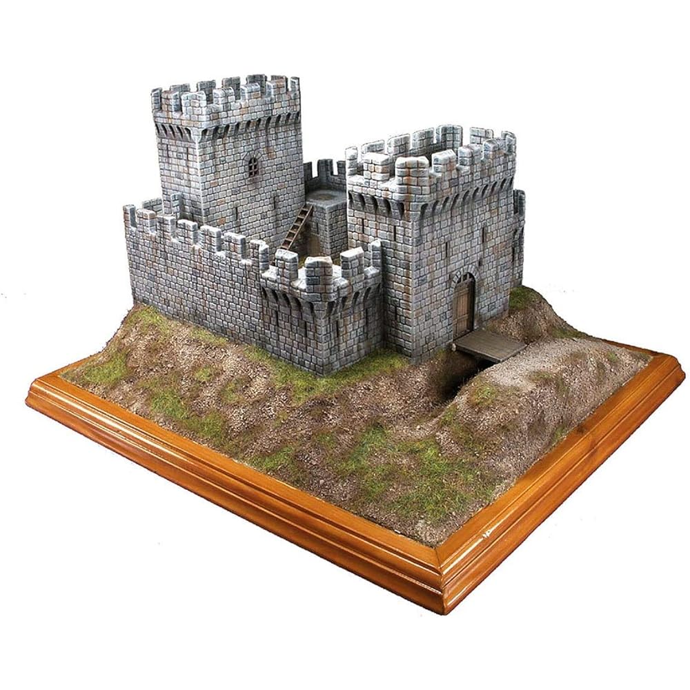 Miniart 1/72 Medieval Fortress Attack Scene Figure Set Plastic Model MA72033