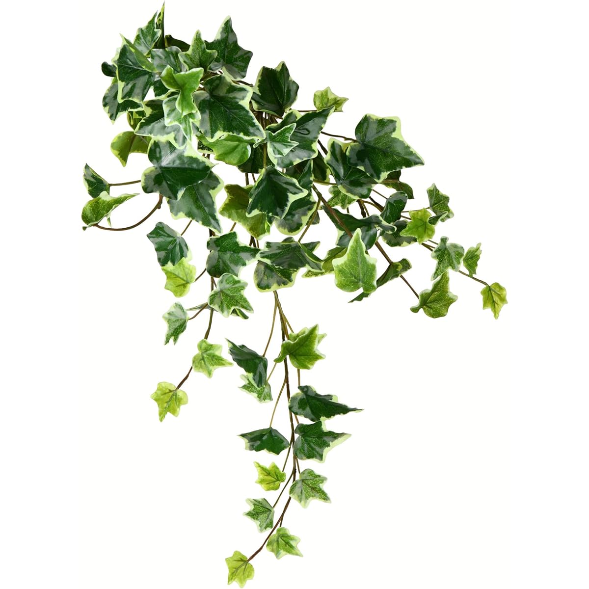 Vickerman Hanging Ivy Bush for Everyday Use, Green, 18 Inch, Green
