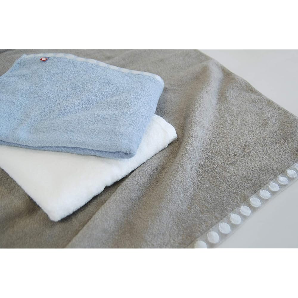 Japan Utensil Bath Towel Imabari Towel 60 x 140cm Set of 4 Blue