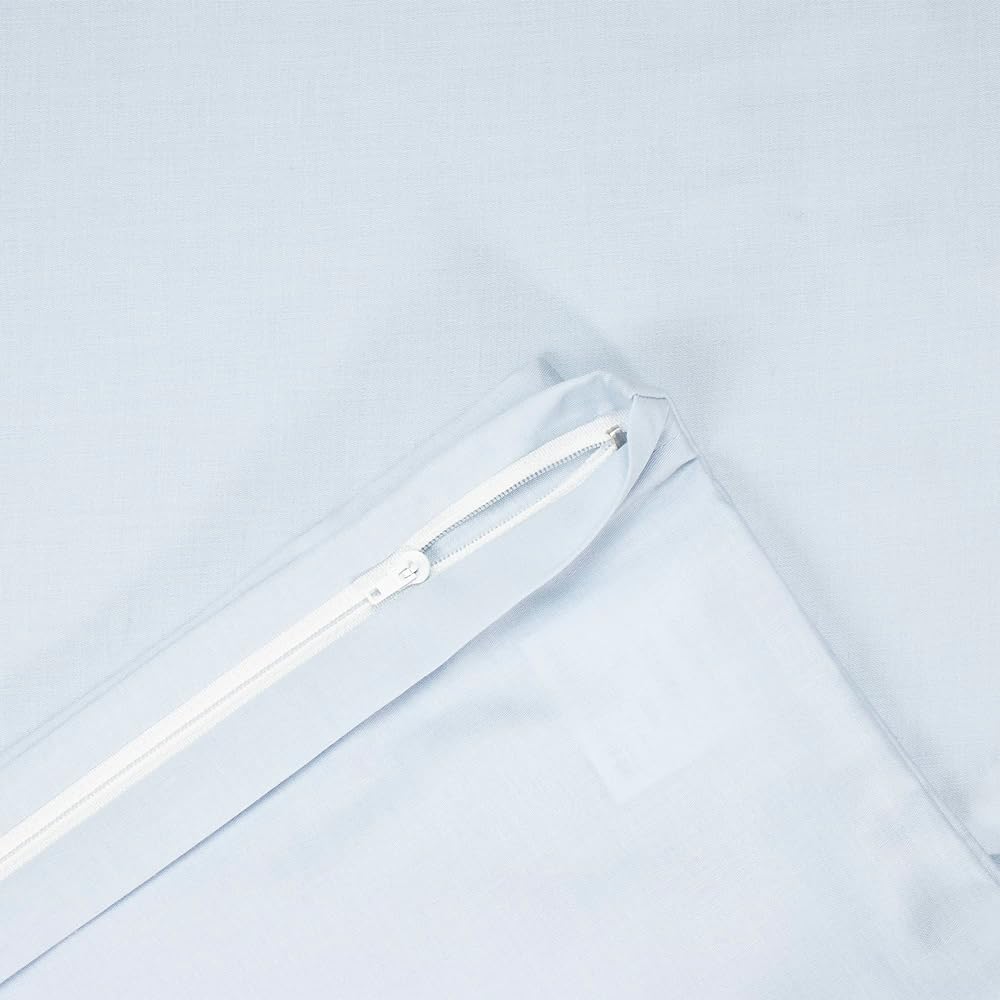nishikawa [Nishikawa] Duvet Cover, Single, Washable, 100% Cotton, Preshrunk, Plain, Made in Japan, Blue PI02000055