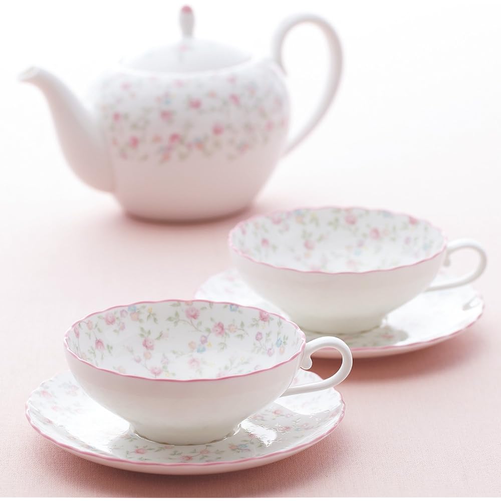 Noritake Tea Pot 520cc Cutie Rose Microwave Safe Bone China T50523A/9940