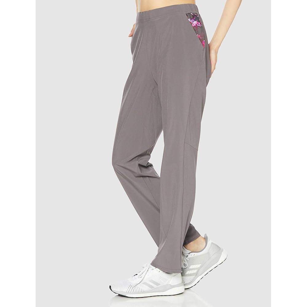 [DESCENTE] Women's Windbreaker Pants Flower Graphic Long Pants