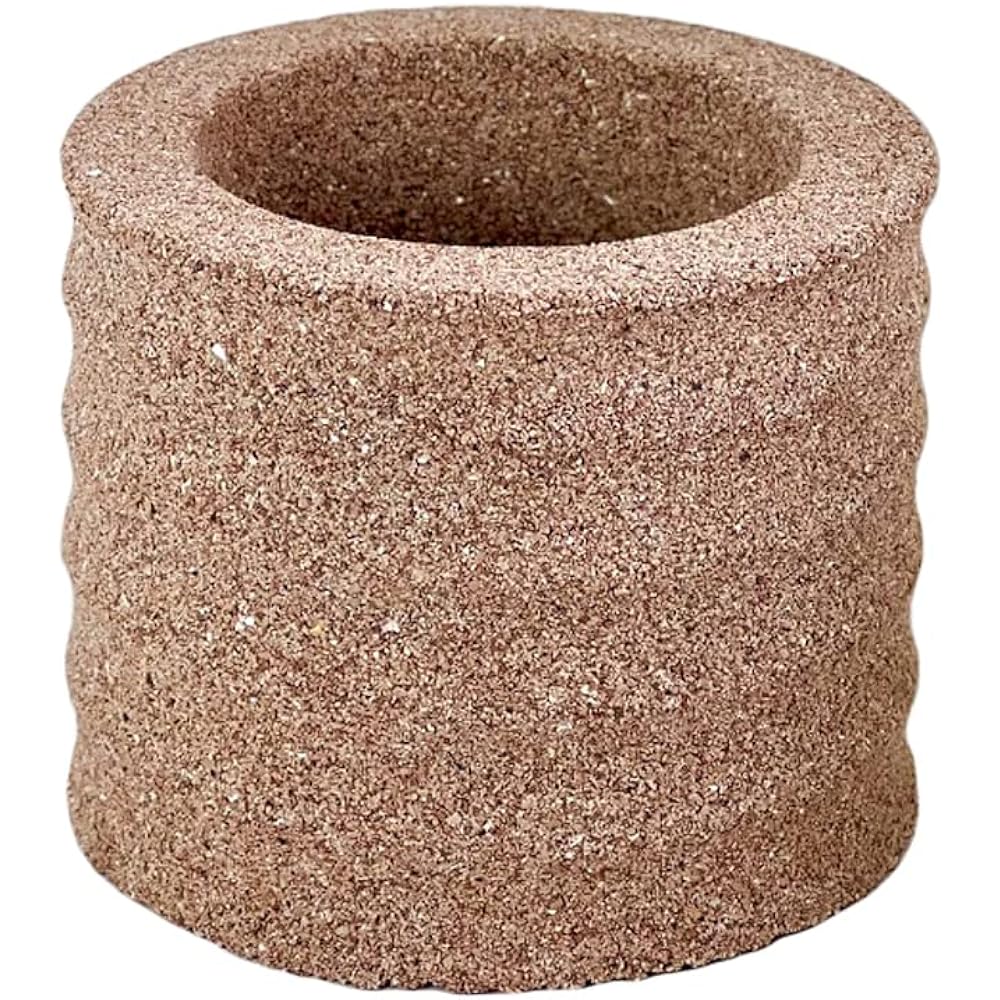 HACHI Aqua Plant Pot Circle Antibacterial L Black Gardening Flowerpot to Store Water