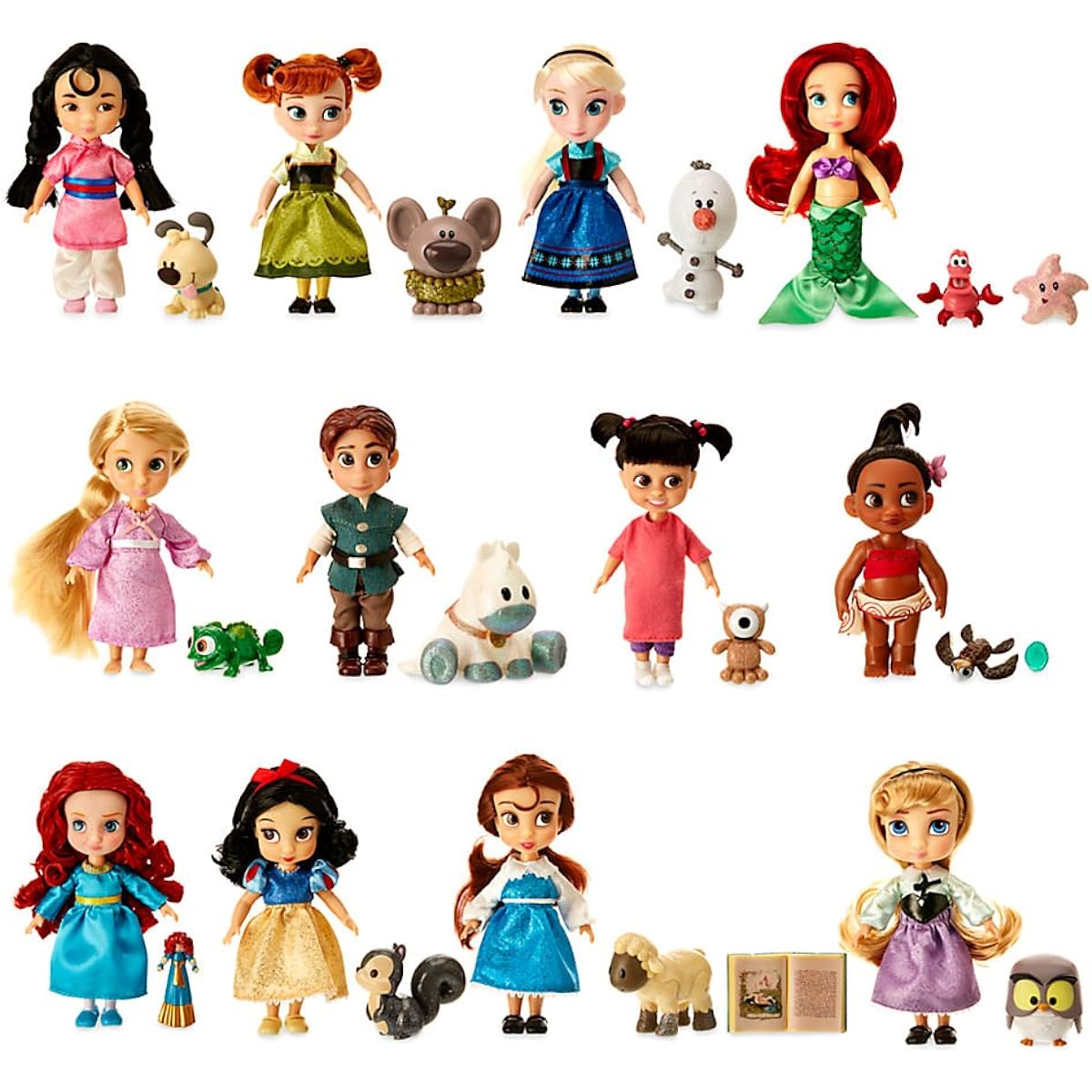 Disney Animator Collection Mini Doll Gift Set