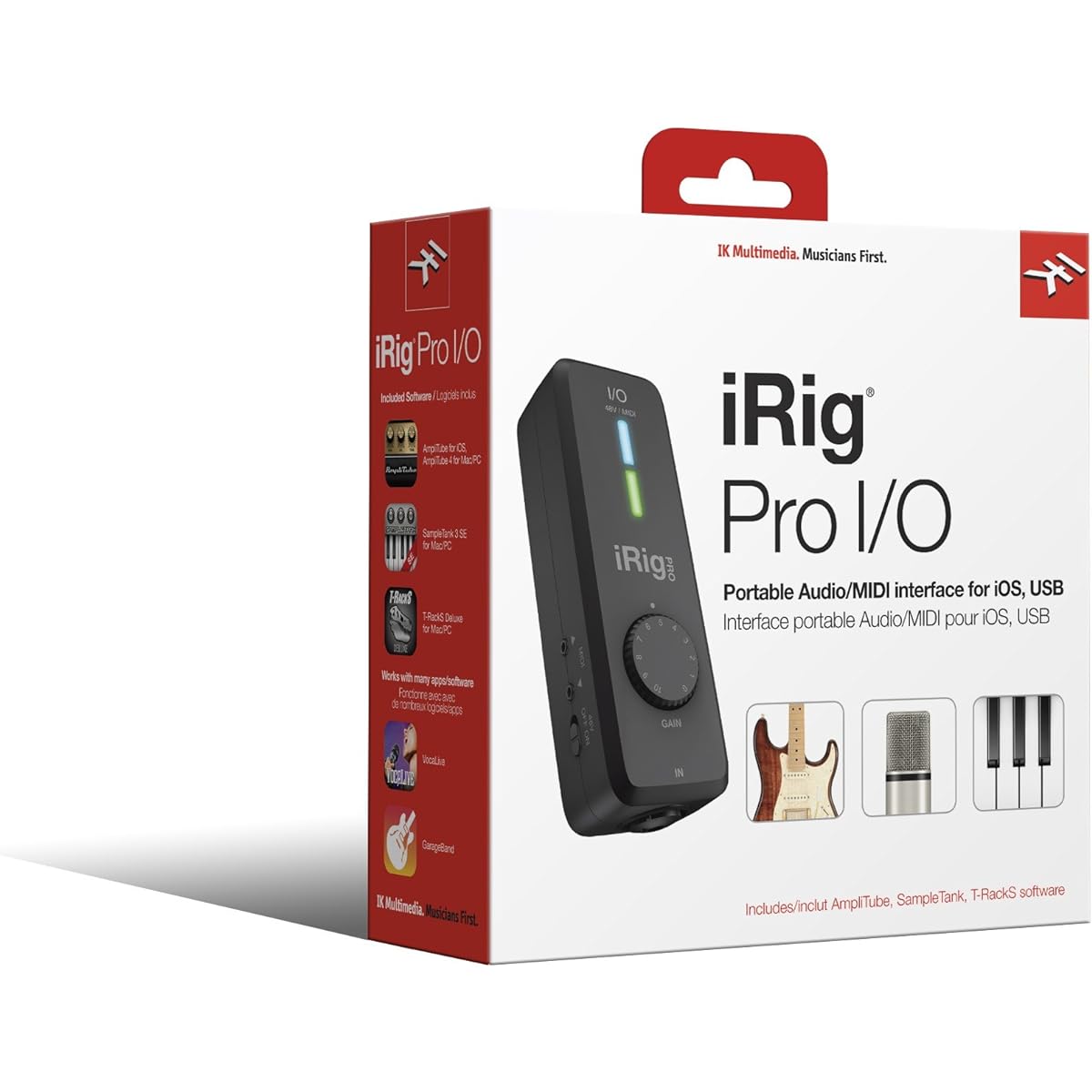 IK Multimedia iRig PRO I/O High-End Audio/MIDI Interface IP-IRIG-PROIO-AS [Domestic genuine product]