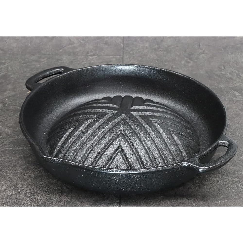 Asahi Iron Deep Genghis Pot 29cm (H-305-30) Cast Iron Taiwan QGV10