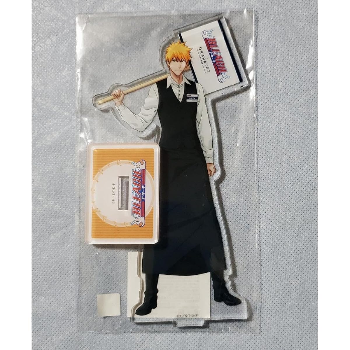 Kurosaki Ichigo Acrylic Stand Karaoke no Tetsujin Collaboration BLEACH