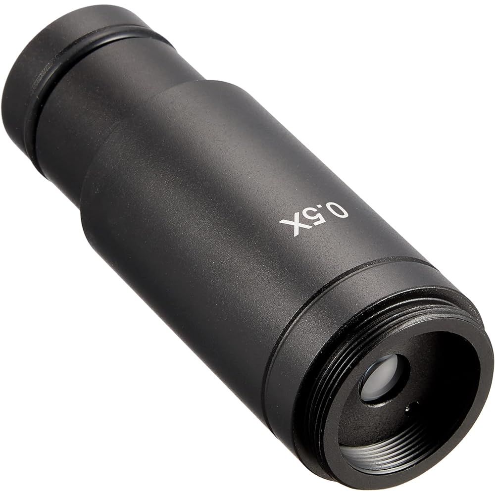HOZAN Microscope Adapter Can connect C-mount camera to microscope Lens magnification 0.5x Compatible lens barrel: Inner diameter 23.2/30/30.5mmΦ L-845
