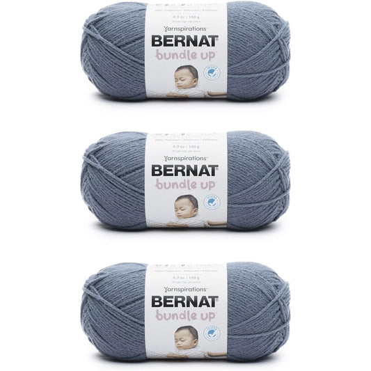 Bernat Bundle Up Yarn 3 Pack Beluga 3 Pack