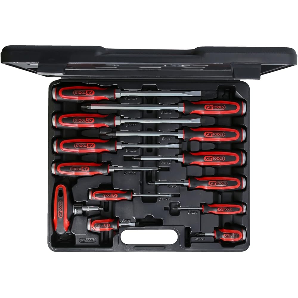 KS TOOLS ERGOTORQUEmax hammer cap screwdriver set 13 pcs 151.1150