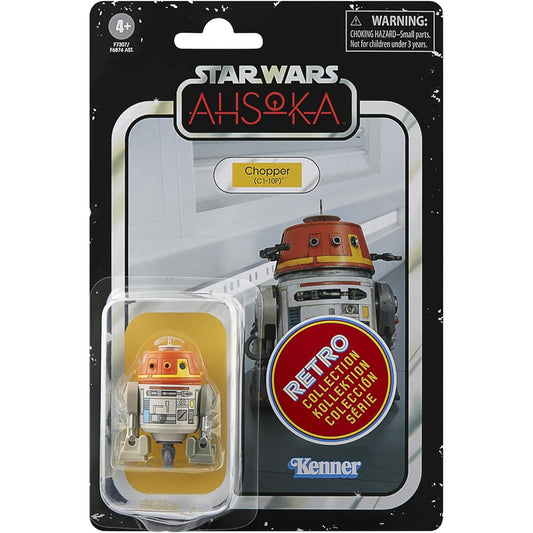 STAR WARS Retro Collection Chopper (C1-10P) Ahsoka 3.75 inch Collectible Action Figure for ages 4 and up