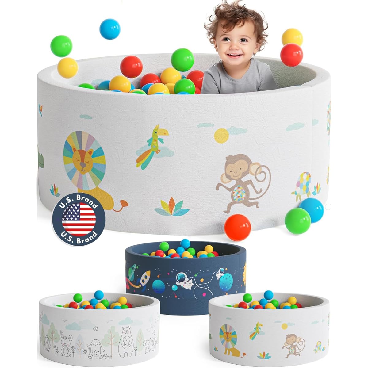 Premium Foam Baby Ball Pit
