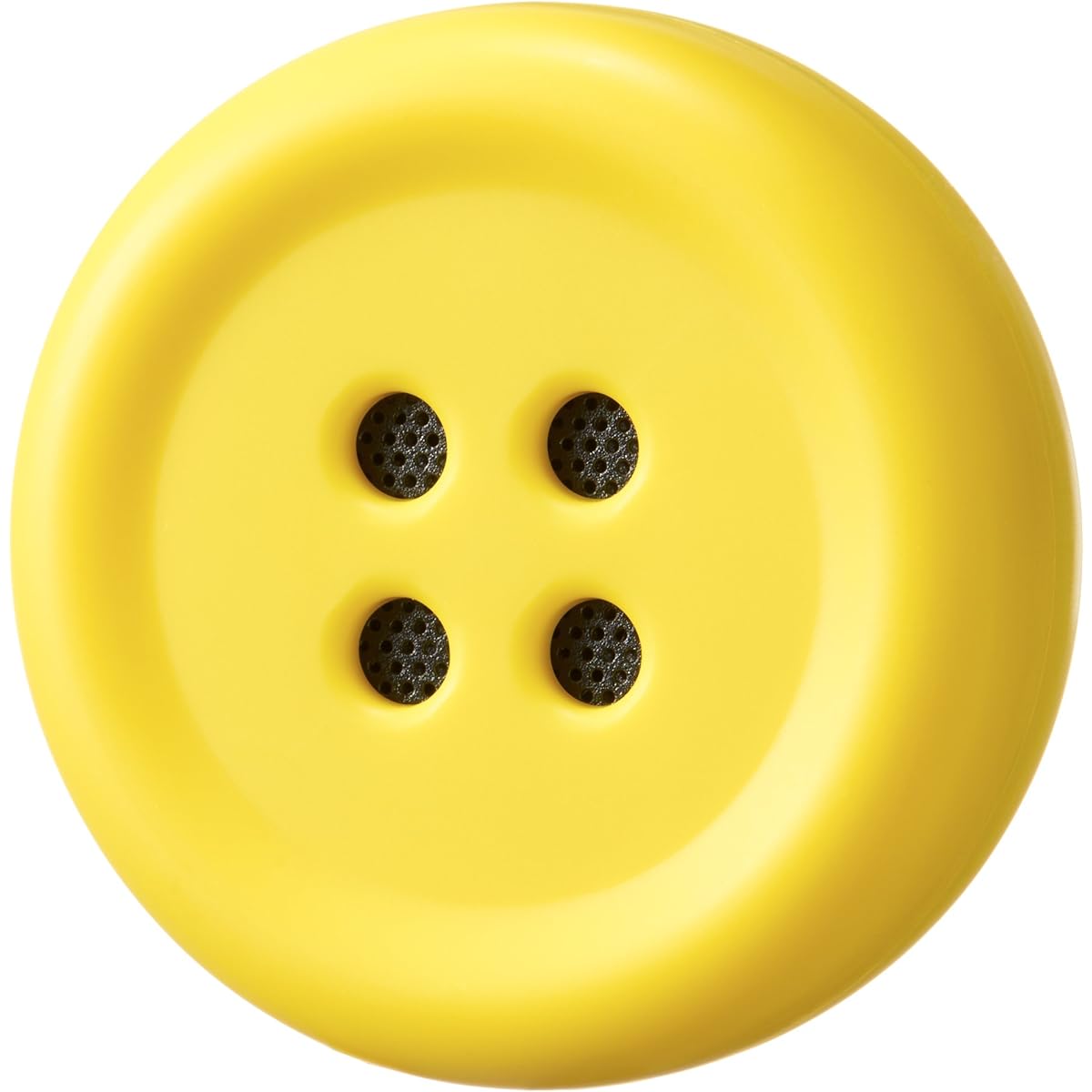 Pechat Yellow - A button-type speaker that makes stuffed toys talk (also available in English)
