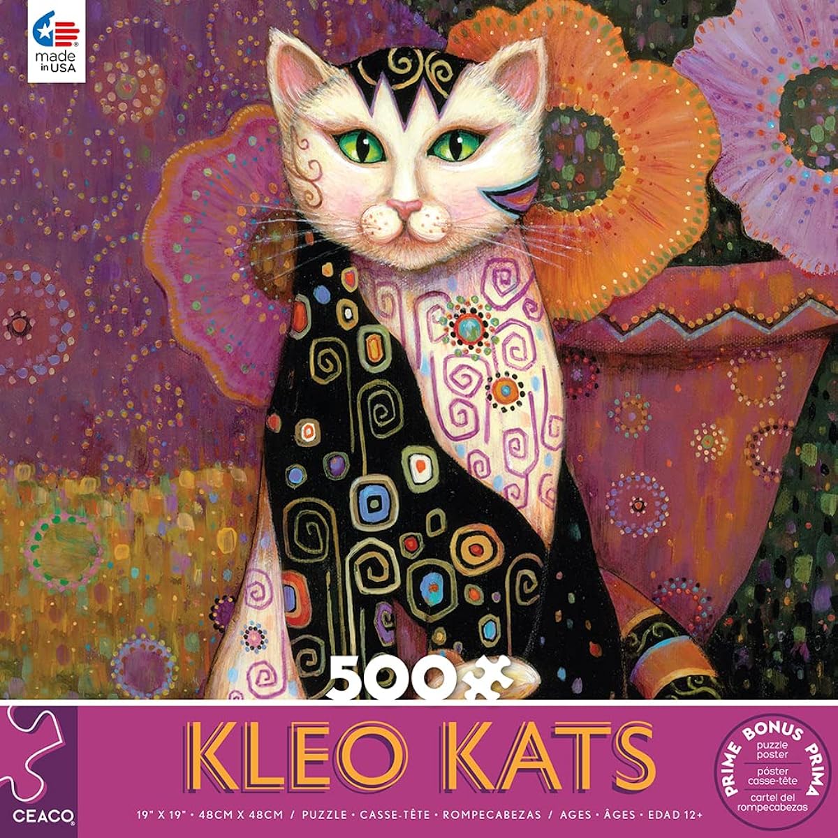 Ceaco - Kleo Kats - Decko - 500 Piece Jigsaw Puzzle