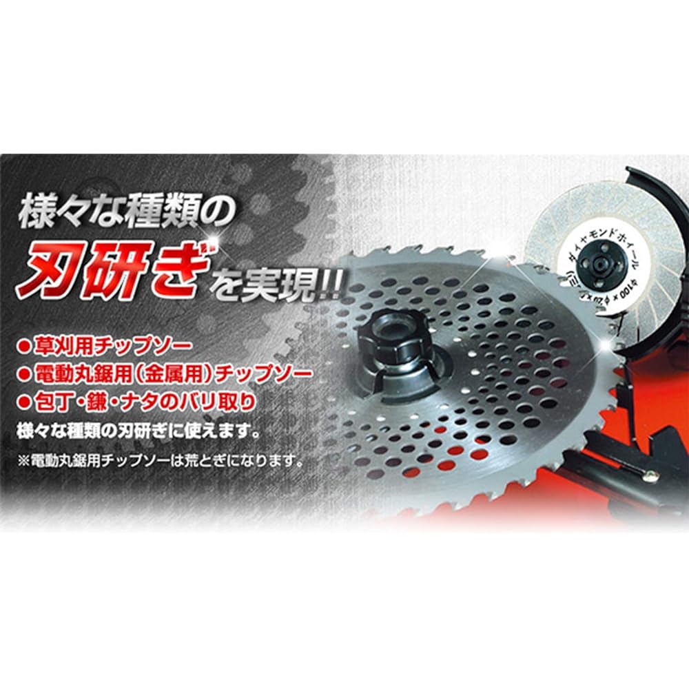 Nishigaki quick sharpening metal tip saw polishing machine N-845