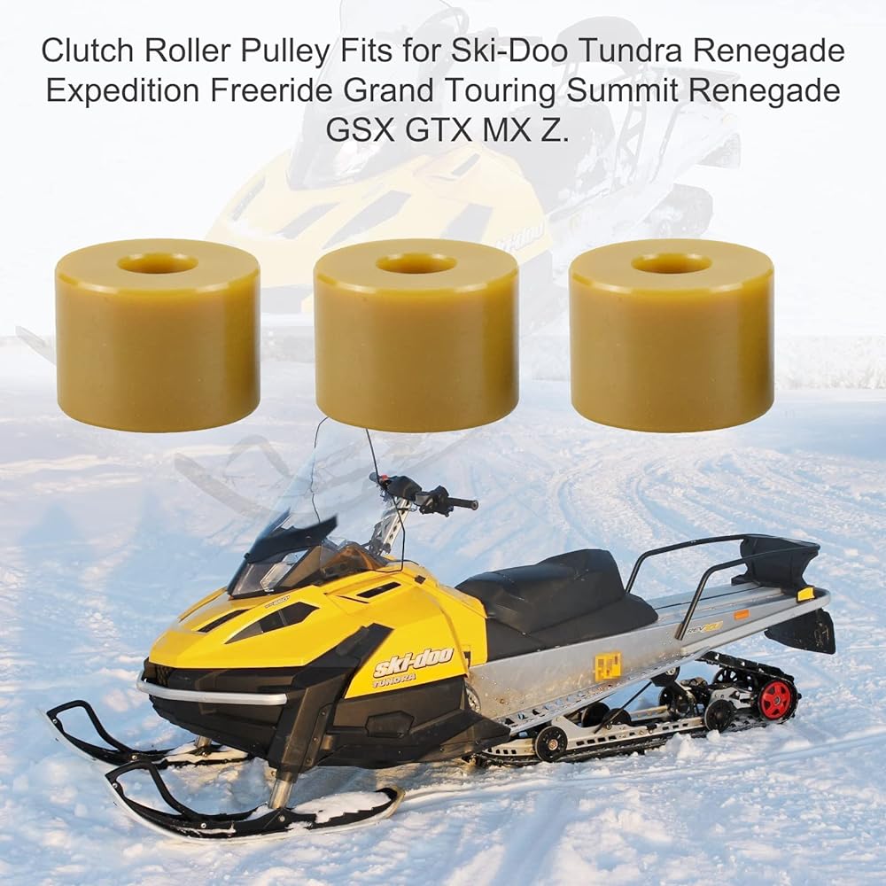417127016 Driven Clutch Roller Kit Can-Am Maverick X3 Trail 800 1000 Defender HD10 Ski-Doo GSX GTX MXZ Summit Expedition Tundra Renegade (6 pieces)