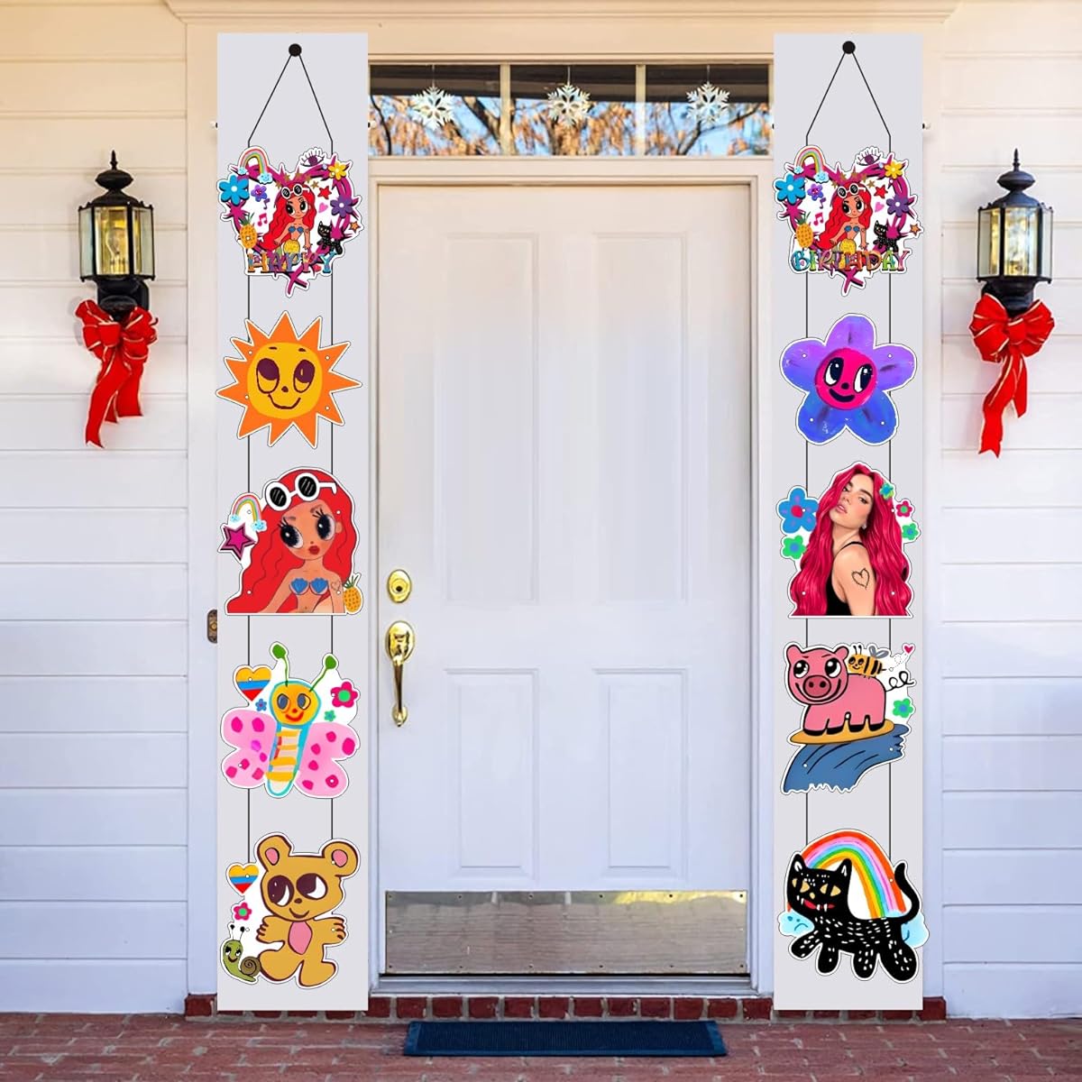 Manana Sera Bonito Porch Sign Door Hanging Banner Manana Sera Bonito Birthday Party Supplies Karol G Party Wall Decor
