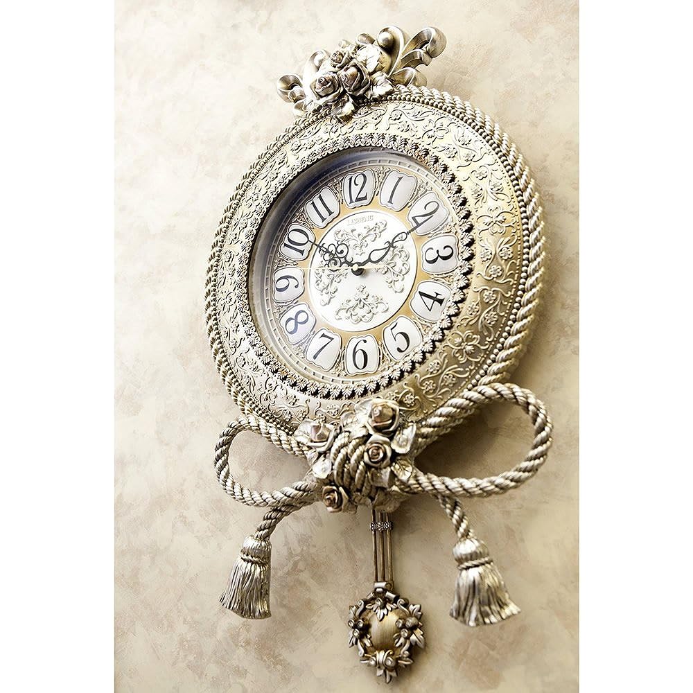 Akizuki Boeki Wall Clock Victorian Palace Pendulum Clock Mariage Pendulum Clock:ak-ls-wb8189ky-gd W.41 x D.11 x H.68.5cm
