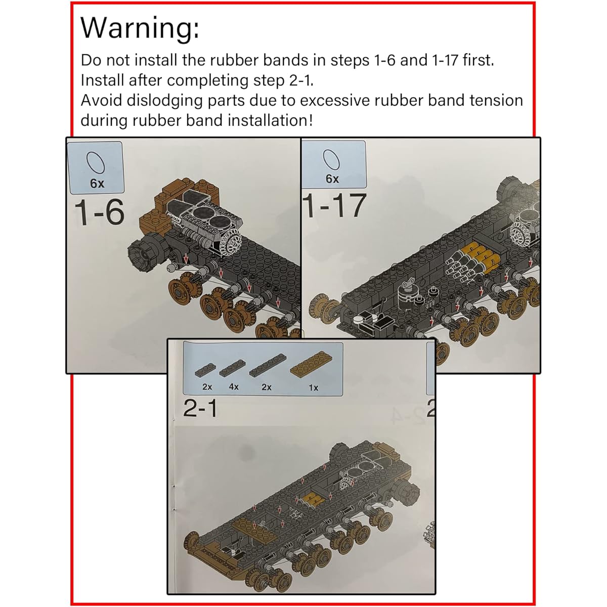 SEMKY Military Series Challenger II Main Battle Tank MOC Building Blocks and Engineering Toys (904 Pieces) WWII Military Tank for Kids and Military Fans