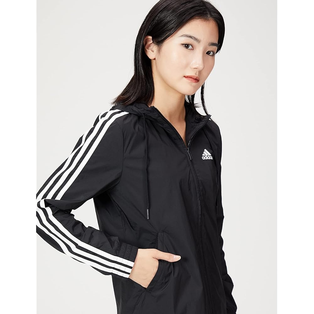 [Adidas] Essentials 3 Stripes Windbreaker IXV20 Women's