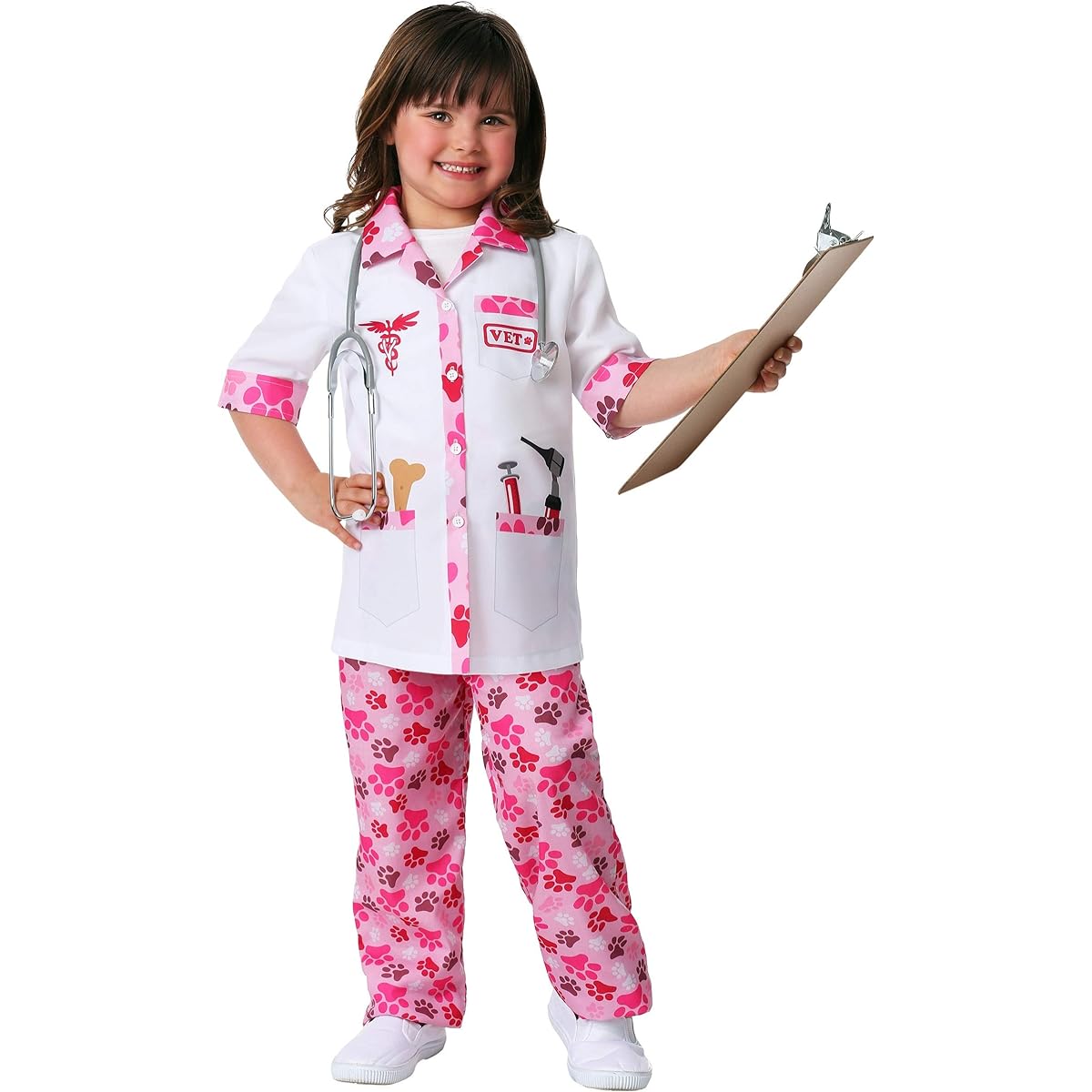 Fun Costumes APPAREL Girls US Size: Large Color: Pink