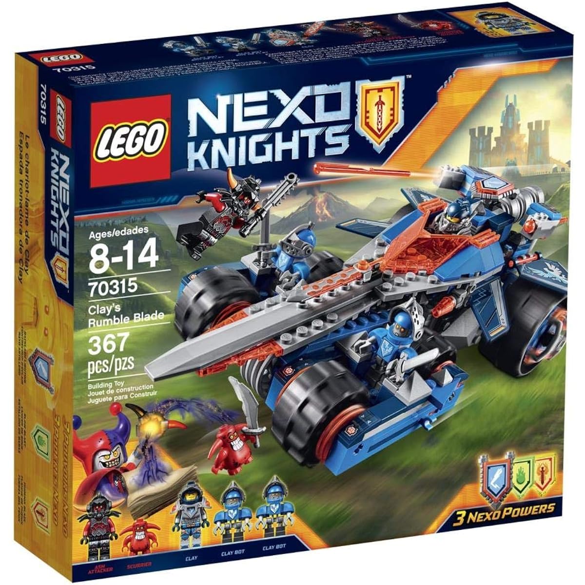 LEGO Nexo Knights 4in1 Multi Sword Ride 70315
