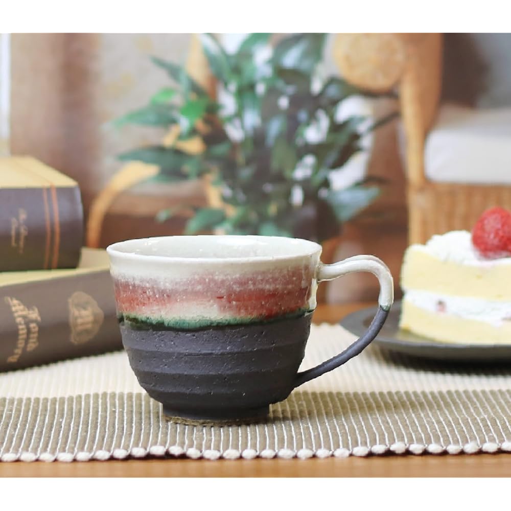Shigaraki Ware Couple Mug [Blueberry/Raspberry Cup Set] Shigaraki Ware Pottery Pottery Mug Tableware Soup Cup Beer Mug Cafe Mug Coffee Cup Coffee Cup Cup Stylish Stylish Pair Meoto Gift Present