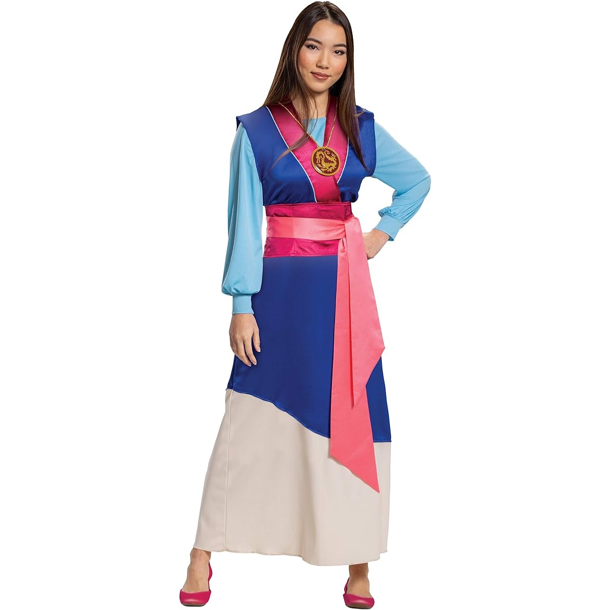 Disguise Mulan Women's Blue Dress Costume