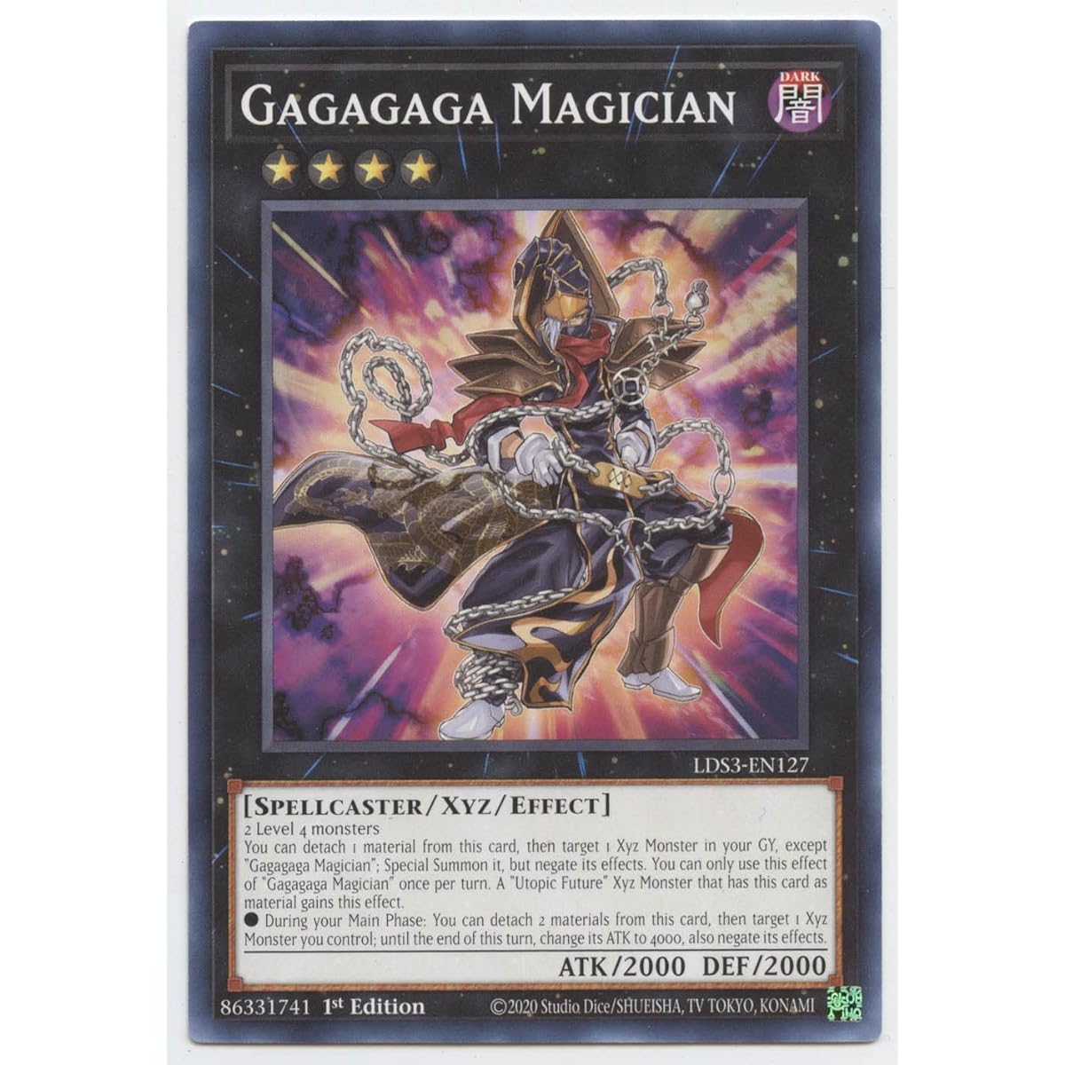 Gagaga Magician - LDS3-EN127 - Common - 1st Edition