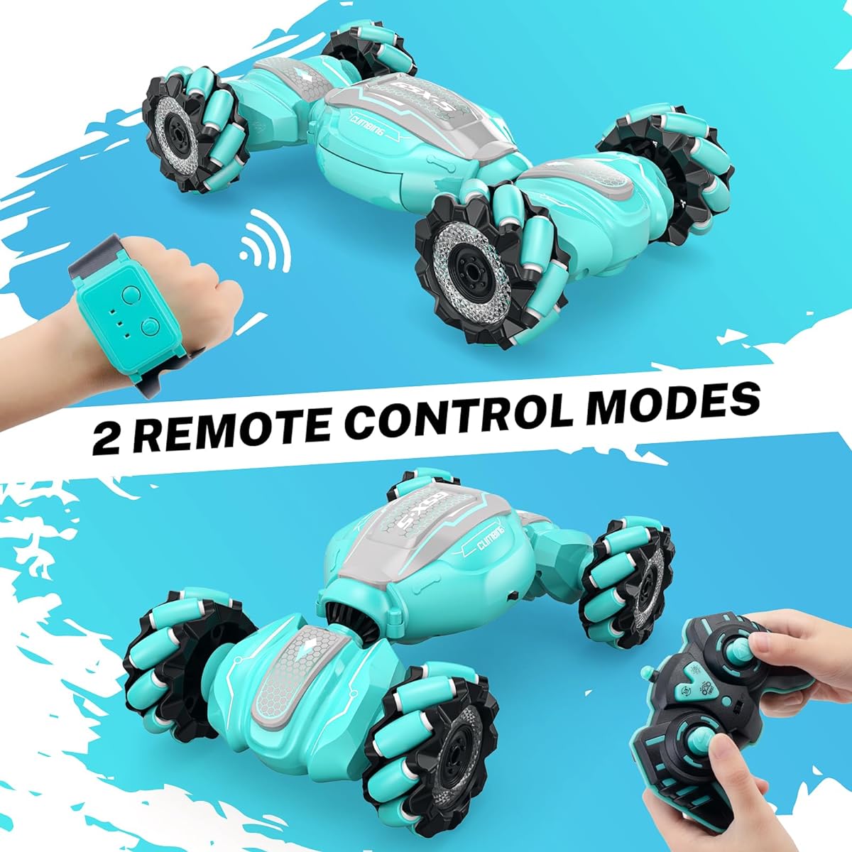 ACAMMZAR Remote Control Car, Radio Control Car, Boys, LED