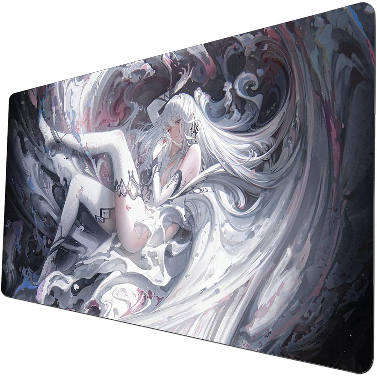 TCG Playmat 14" x 24" MTG DTCG CCG RPG Card Game Accessories Battle Game Playmat (Dragon Epic)(102)