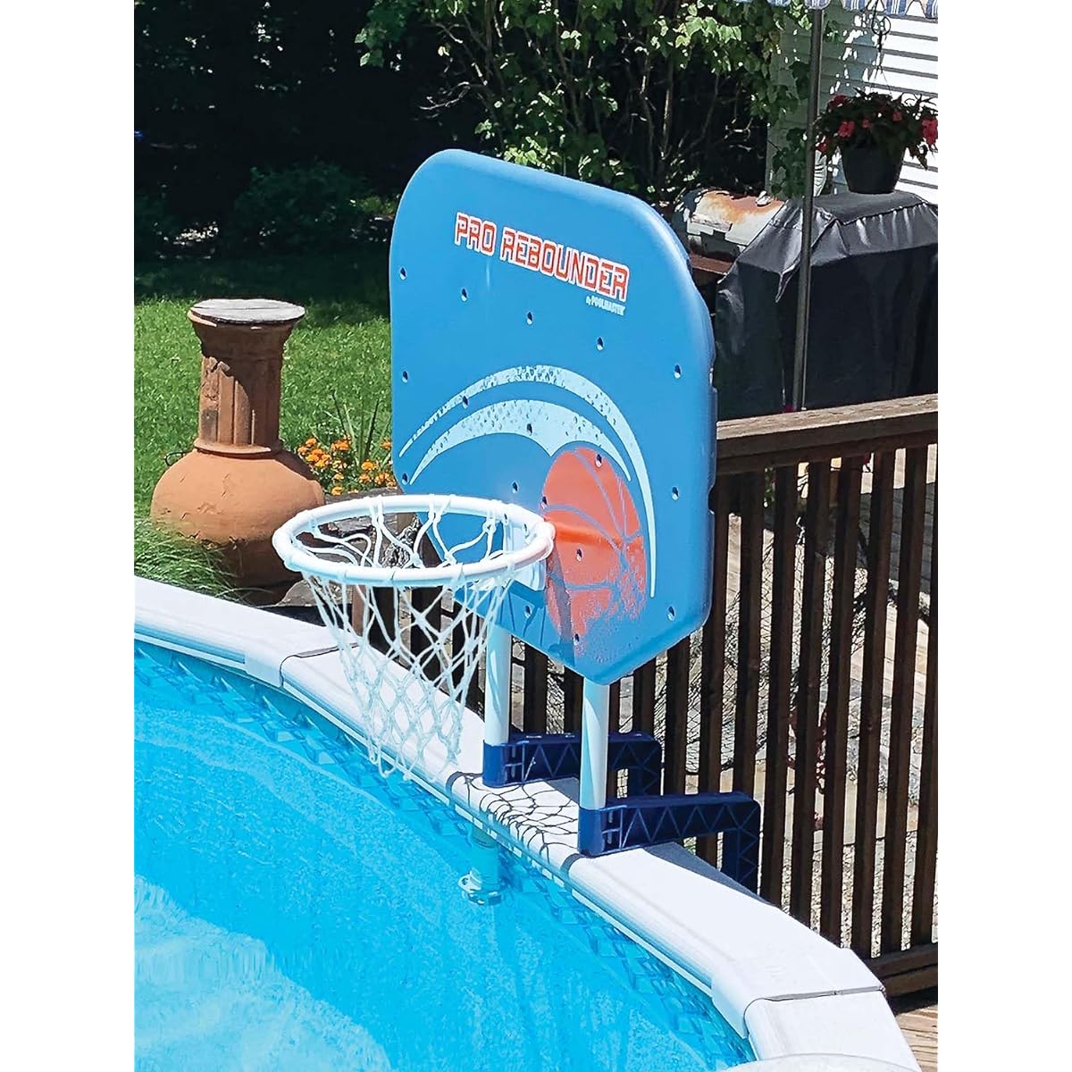 Poolmaster 72784 Pro Rebounder Poolside Basketball Game with Bracket Mount