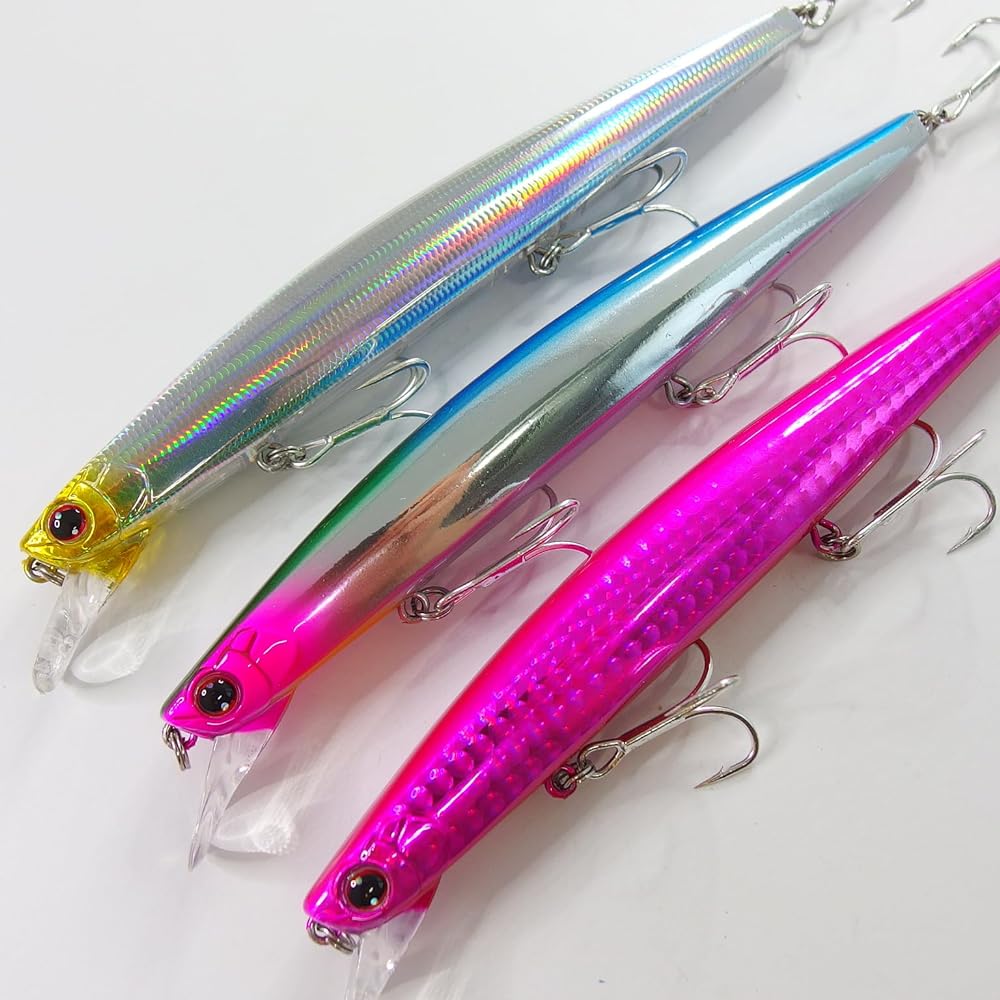 [momo lure] momo lure sea bass lure 3 row tungsten jerking minnow / jerk blow 140S 140F
