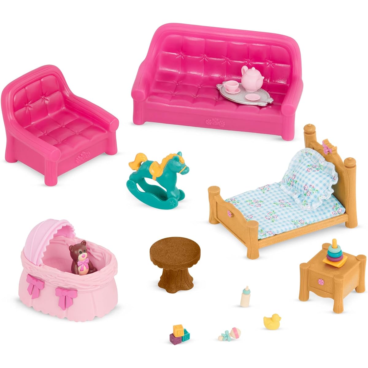 Li'l Woodzeez Living Room & Nursery Set