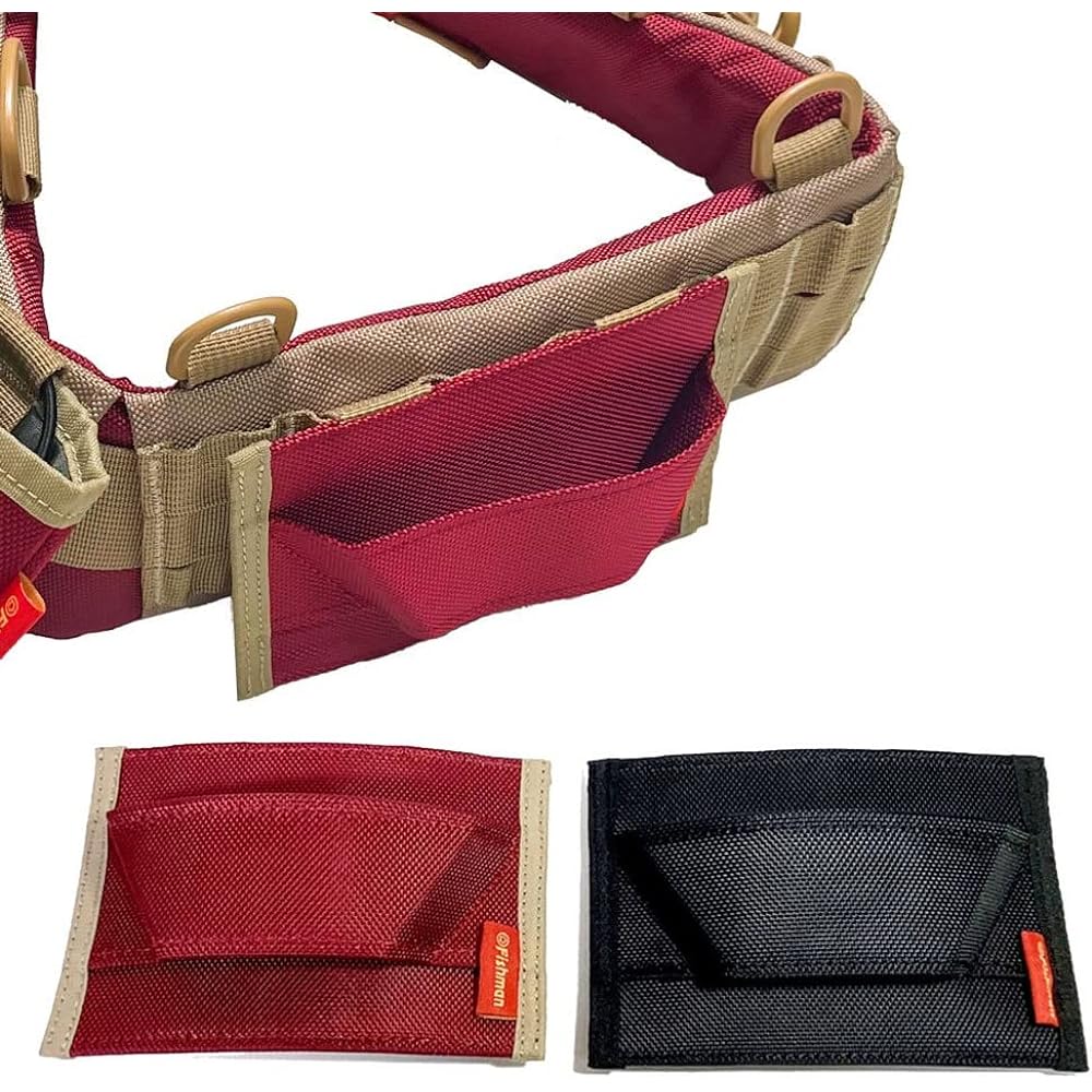 FISHMAN BT-006 Net Holder Red/Khaki Width 15.8cm x Height 10.3cm
