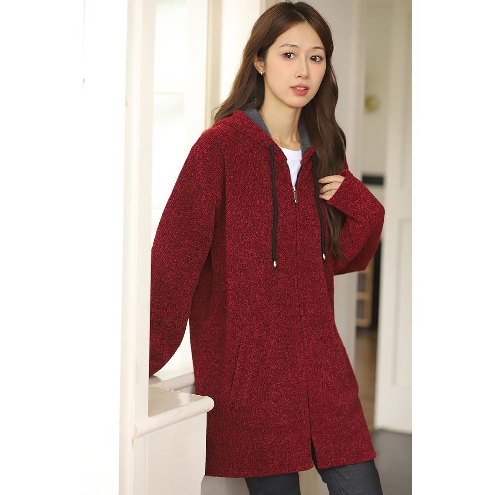 [Necoat] Women's Long Parka Parka Outerwear Fleece Lining Long Sleeve Spring Autumn Winter