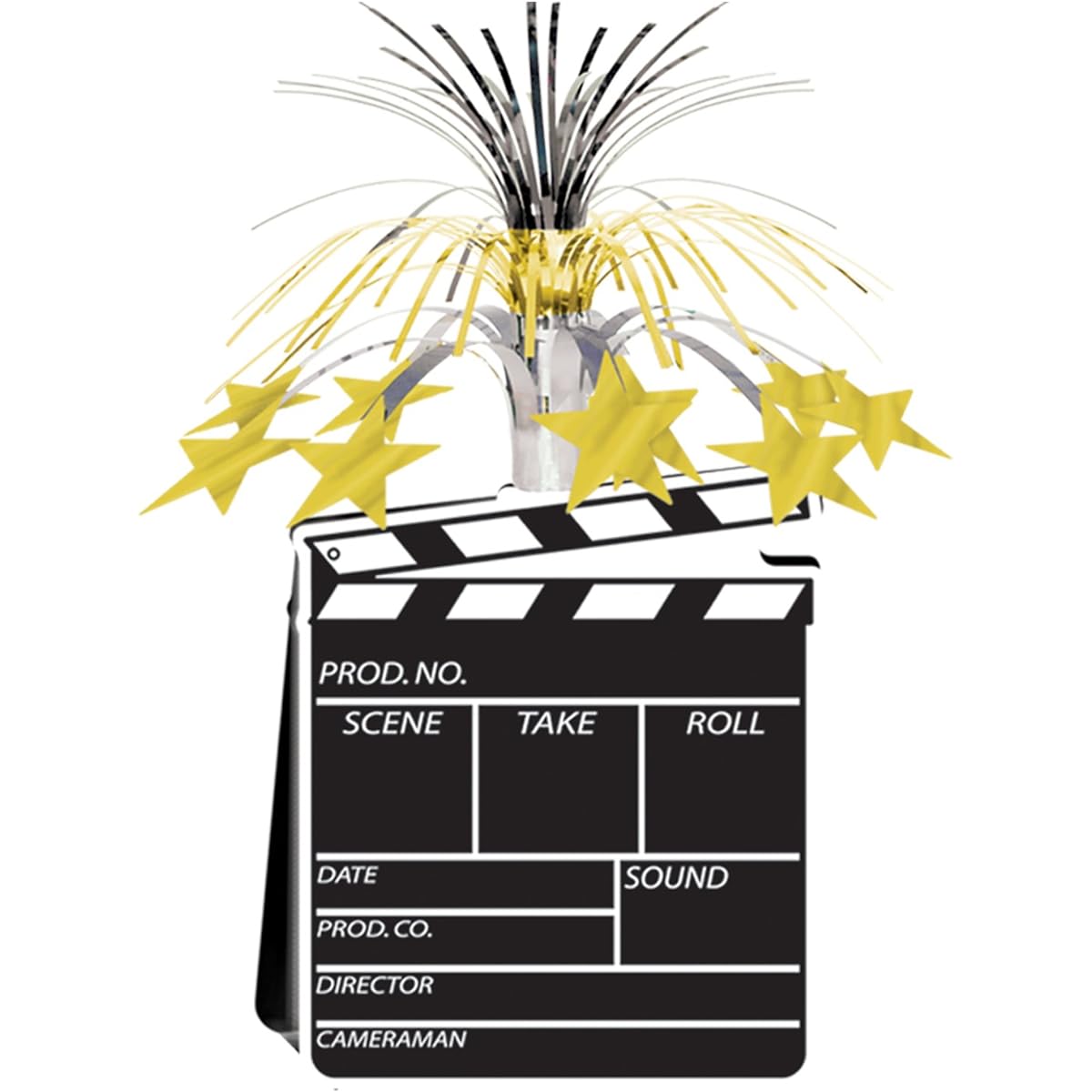 Beistle 50157 1 Pack Piece Set Clapboard Centerpiece