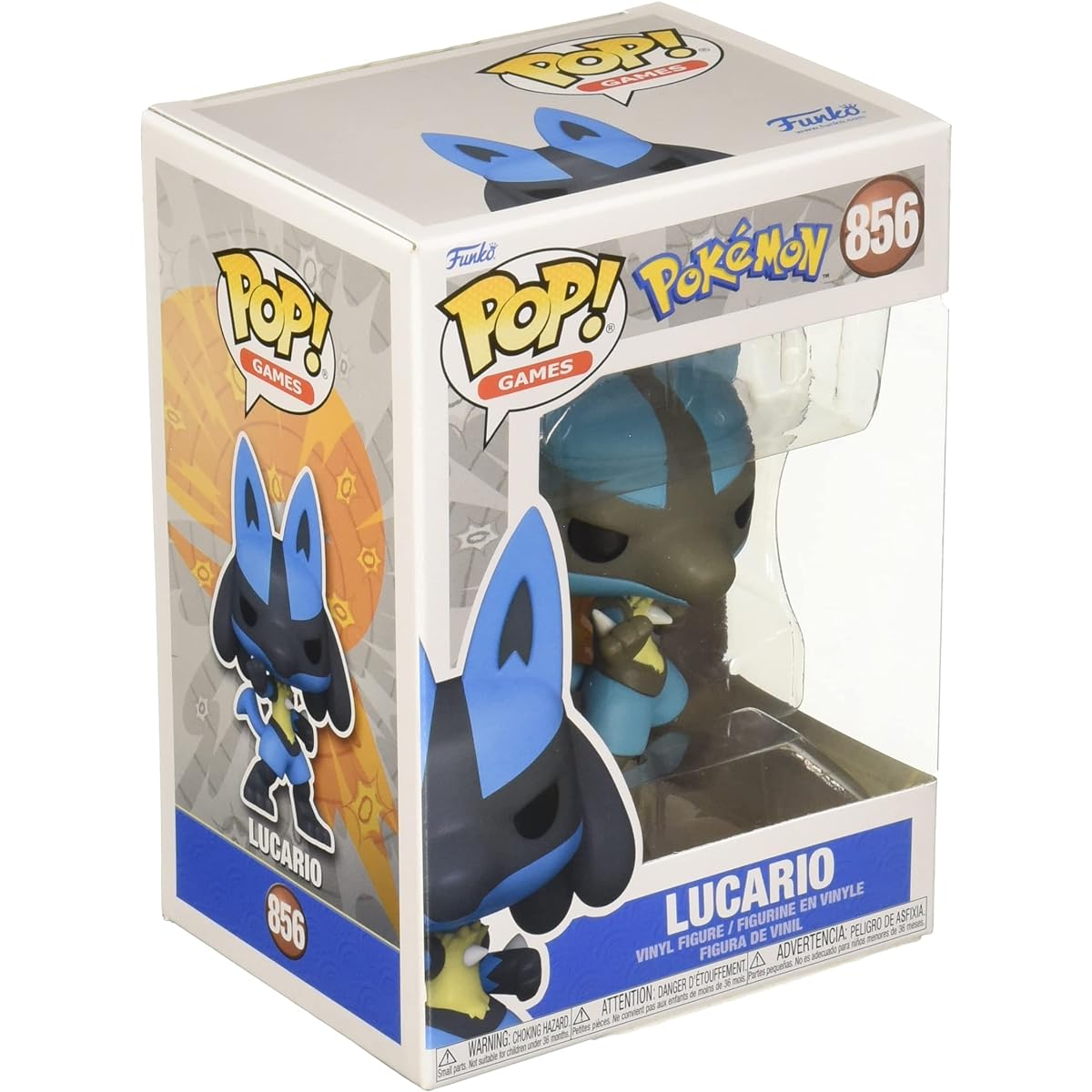 Funko Pop! Games: Pokemon - Lucario, Multicolor, (59342)