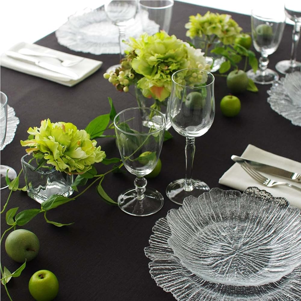 Blooming Nakanishi Table Cloth Delicious Color (Truffle (Black) / 130 x 200cm) For 4 People Water Repellent Rectangle Plain Machine Washable (Water Repellent Finished/Made in Japan) 400200-0001-90