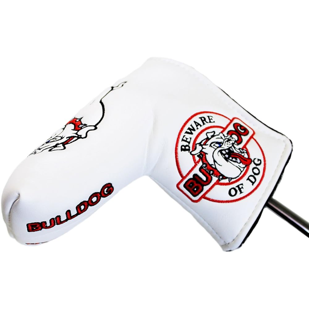 Bulldog Putter Cover Magnetic Head Cover Scotty Cameron TaylorMade Odyssey Blade