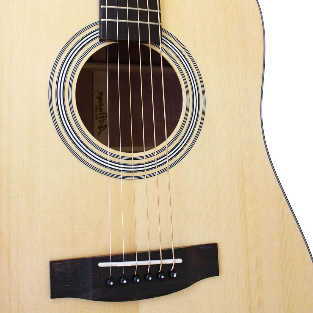 Aria Dreadnought Aria Dreadnought Series Acoustic Guitar Dread Size TOP Pine Solid Side & Back: Rose Left Hand Model AD-211 L/H N