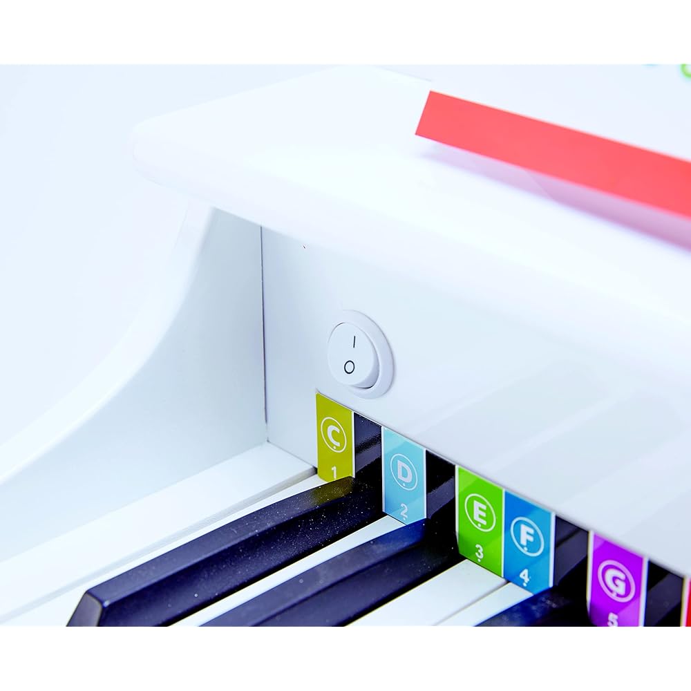 Hape Deluxe Grand Piano (White) E0338A
