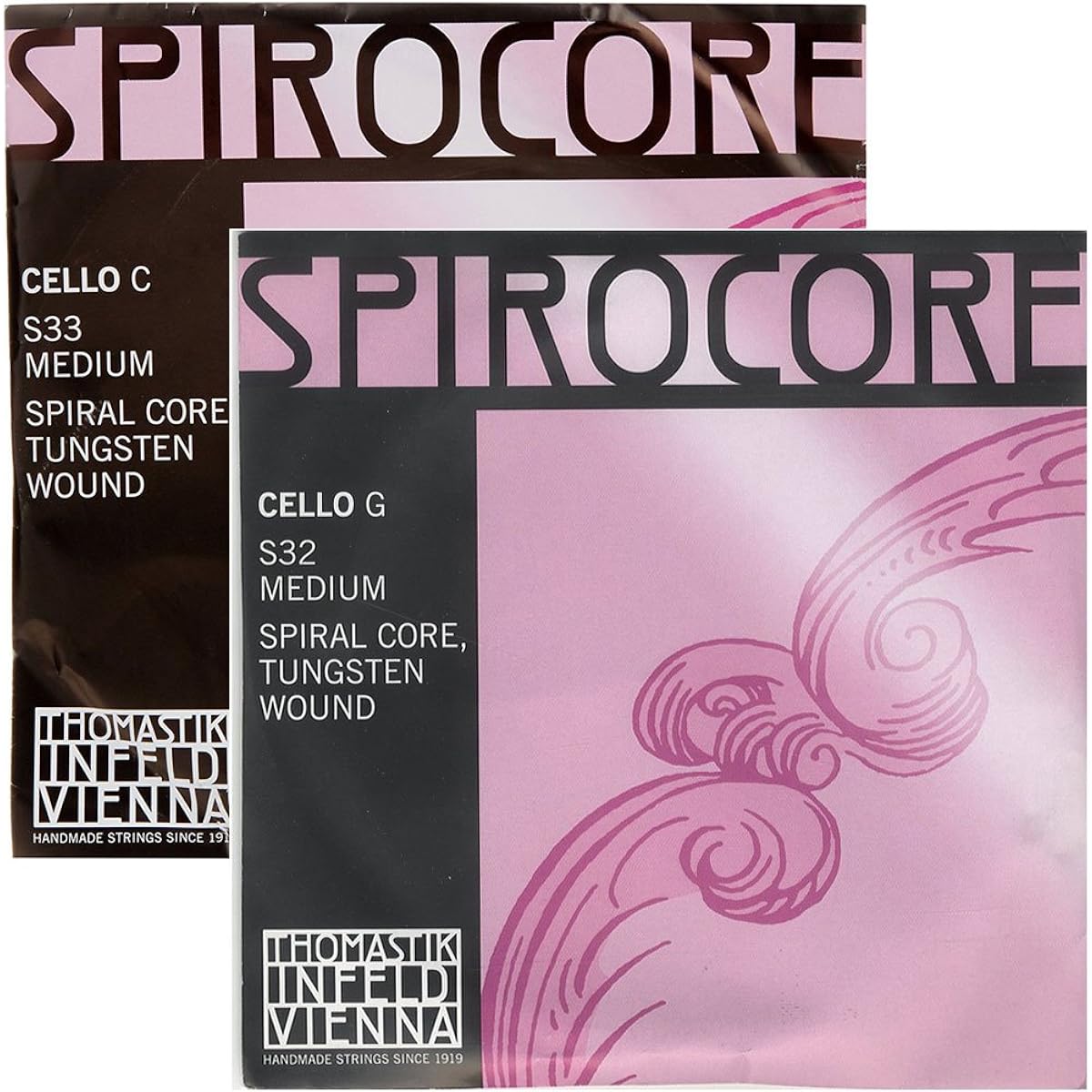 SPIROCORE cello string GC wire tungsten set