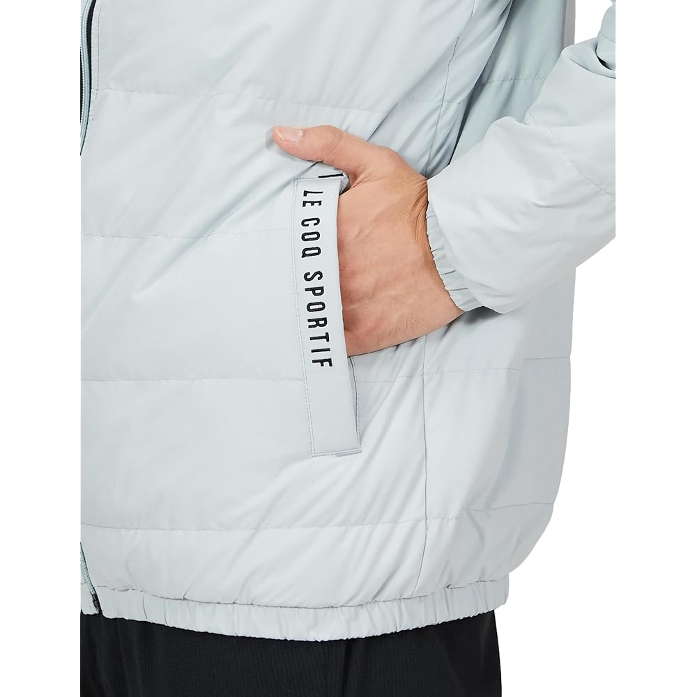 [Le Coq Sportif Golf] Blouson [Stretch Forcer] Standard Filling Water Repellent Windproof Sleeves Detachable Heat Navi 2WAY Golf QGMWJK04 Men's