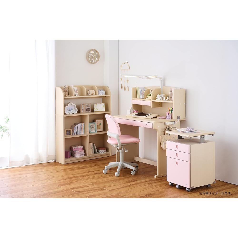KOIZUMI BestFit Chair CDY-663PR Best Fit Chair Study Swivel Chair PVC Leather-like Purple Pastel Color Size: W520 x D480~545 x H785~895mm SH435~545mm (external size) CDY663 PR